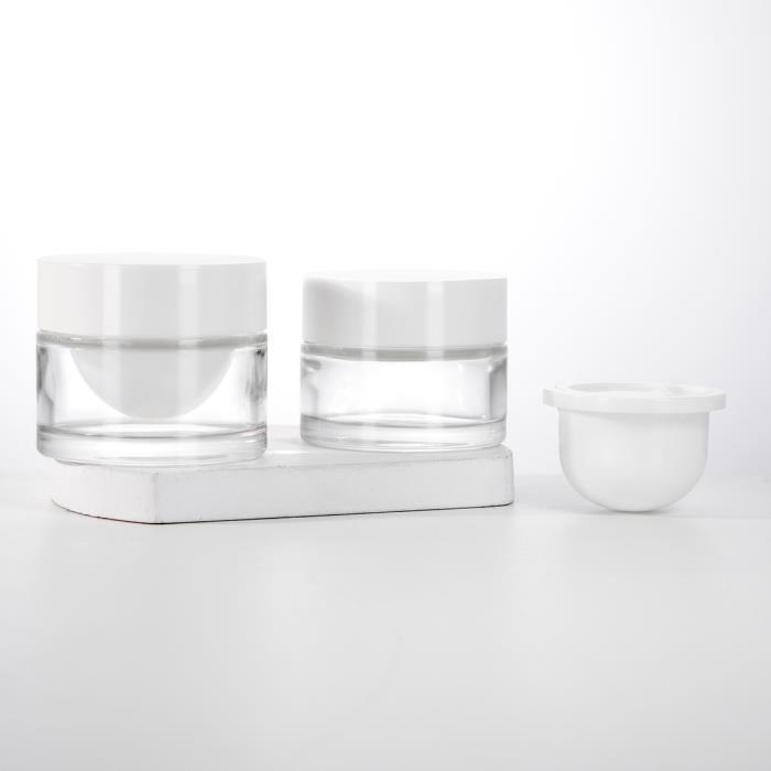 JG-F435 Cosmetic Glass Jars